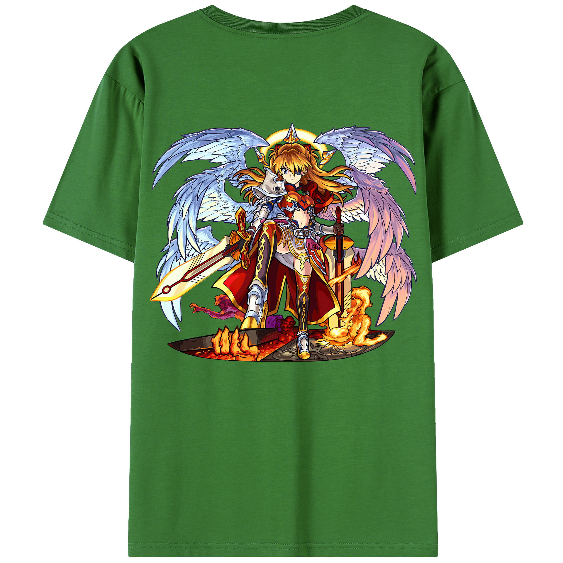 （画像用） EVA 新世紀エヴァンゲリオン レディース半袖Tシャツ(バックプリント)